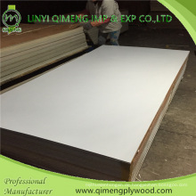 Qimeng Fabrik produzieren Dekoration Verwendung Glänzend oder Matt Weiß Farbe Größe 1220X2440 Dicke 2.6mm PVC Sperrholz mit preiswerteren Preis